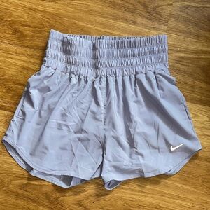 Nike Women's Athletic Shorts in Light Gray